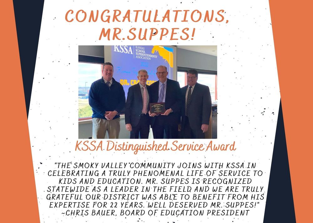 KSSA Distinguished Service Award